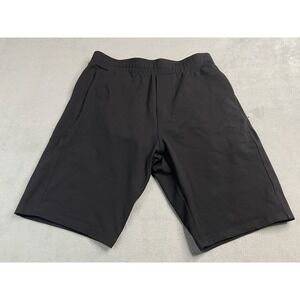 Public Rec Shorts Mens 32 Black Flex Active Gym Stretch Running 9.5" Athleisure